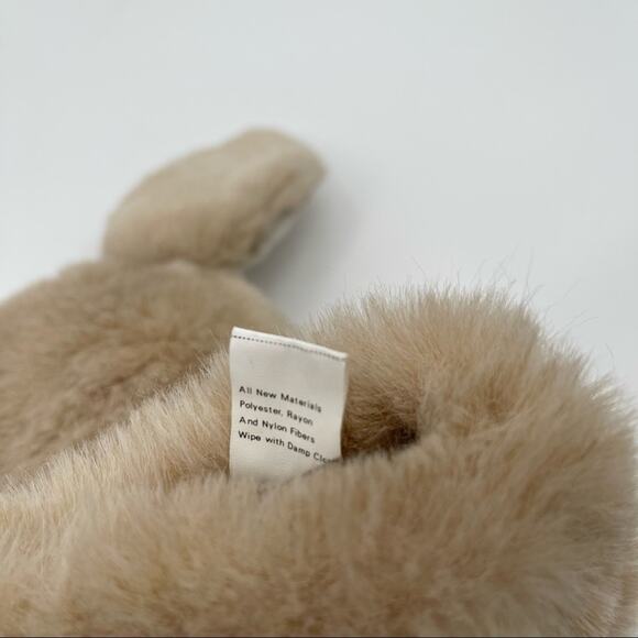 BUNNY PUPPET Graphics International 1985 Vintage Stuffed Animal Easter Spring - Picture 11 of 13